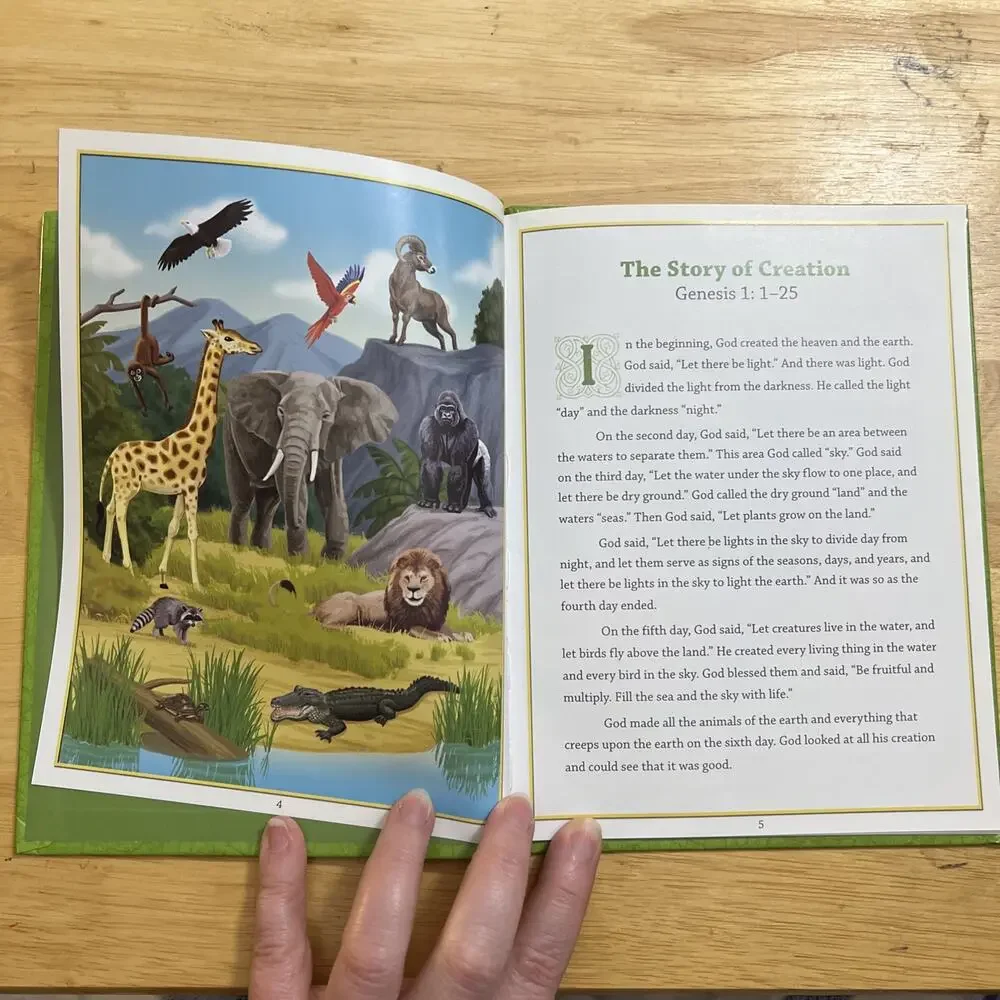 Childrens Old And New Testament Bible Stories Set Of 2 Hardcover Books 2013